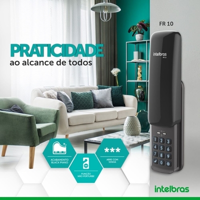 Fechadura Digital por senhas Intelbras