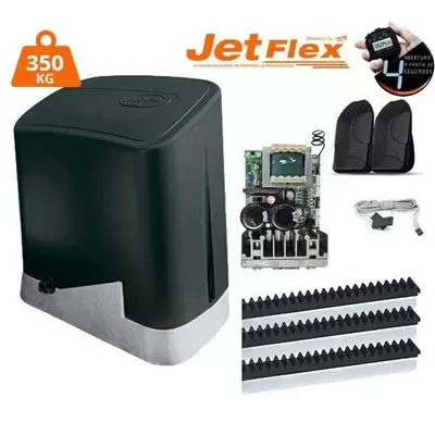 Motor Portão Super Rápido JETFLEX completo Turbo